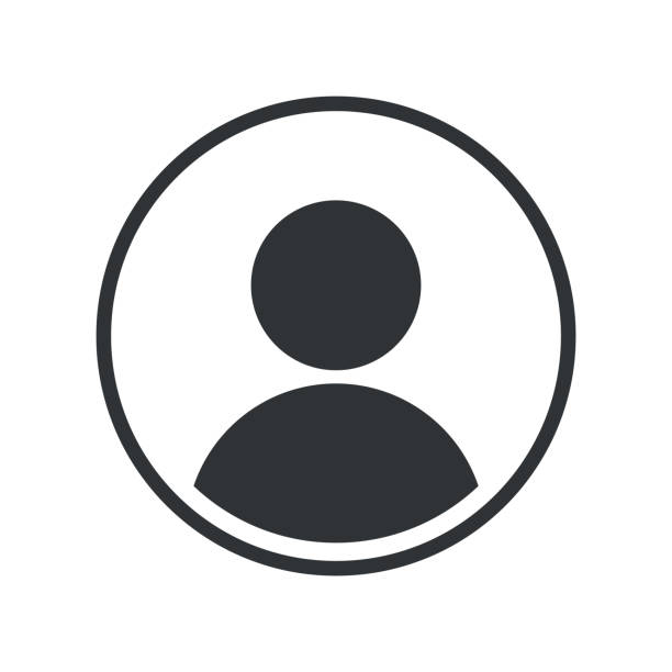 user icon flat isolated on white background. user symbol. vector illustration